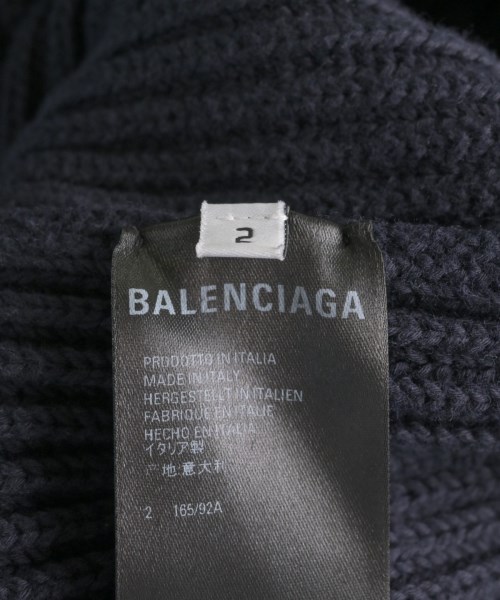 BALENCIAGA（バレンシアガ）ワンピース 紺 サイズ:2(M位) レディース/2200664724054