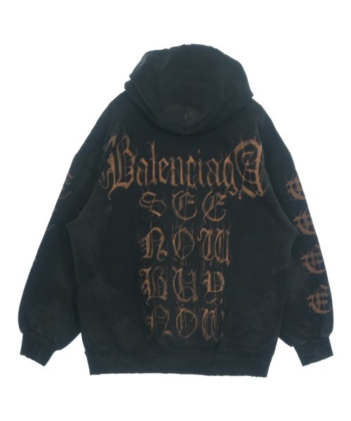 BALENCIAGA（バレンシアガ）パーカー 黒 サイズ:XS レディース/2200665125041