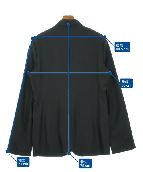 BALENCIAGA（バレンシアガ）テーラードジャケット 黒 サイズ:54(XXL位) メンズ/2200665217142