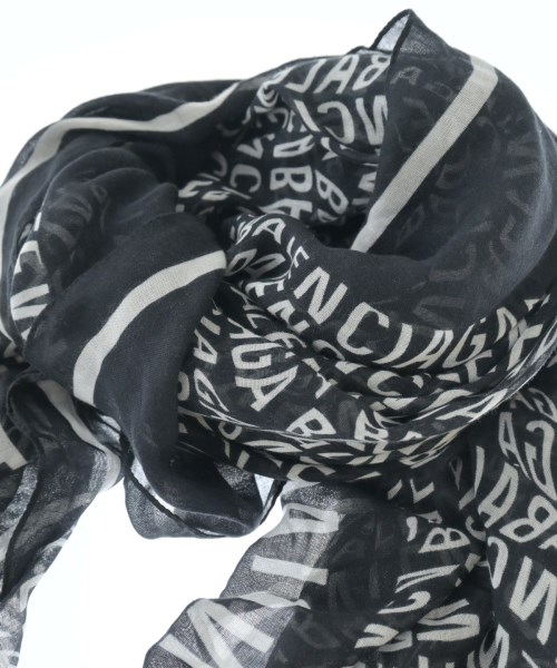 BALENCIAGA（バレンシアガ）マフラー 黒 サイズ:- レディース/2200665265037