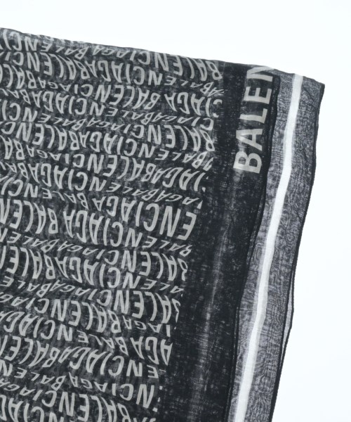 BALENCIAGA（バレンシアガ）マフラー 黒 サイズ:- レディース/2200665265037