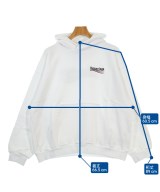 BALENCIAGA（バレンシアガ）パーカー 白 サイズ:M メンズ/2200662110026