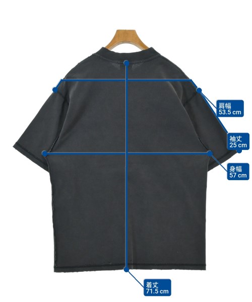 BALENCIAGA（バレンシアガ）Tシャツ・カットソー 黒 サイズ:XS メンズ/2200662110064