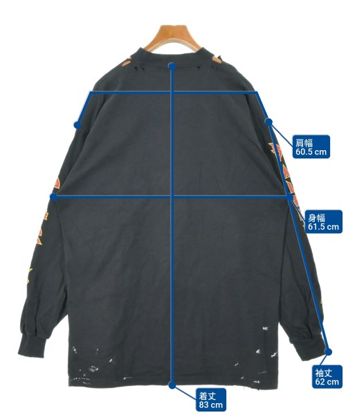 BALENCIAGA（バレンシアガ）Tシャツ・カットソー 黒 サイズ:L メンズ/2200665773013