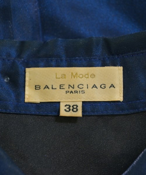 BALENCIAGA（バレンシアガ）カジュアルシャツ 紺 サイズ:38(S位) レディース/2200665968327
