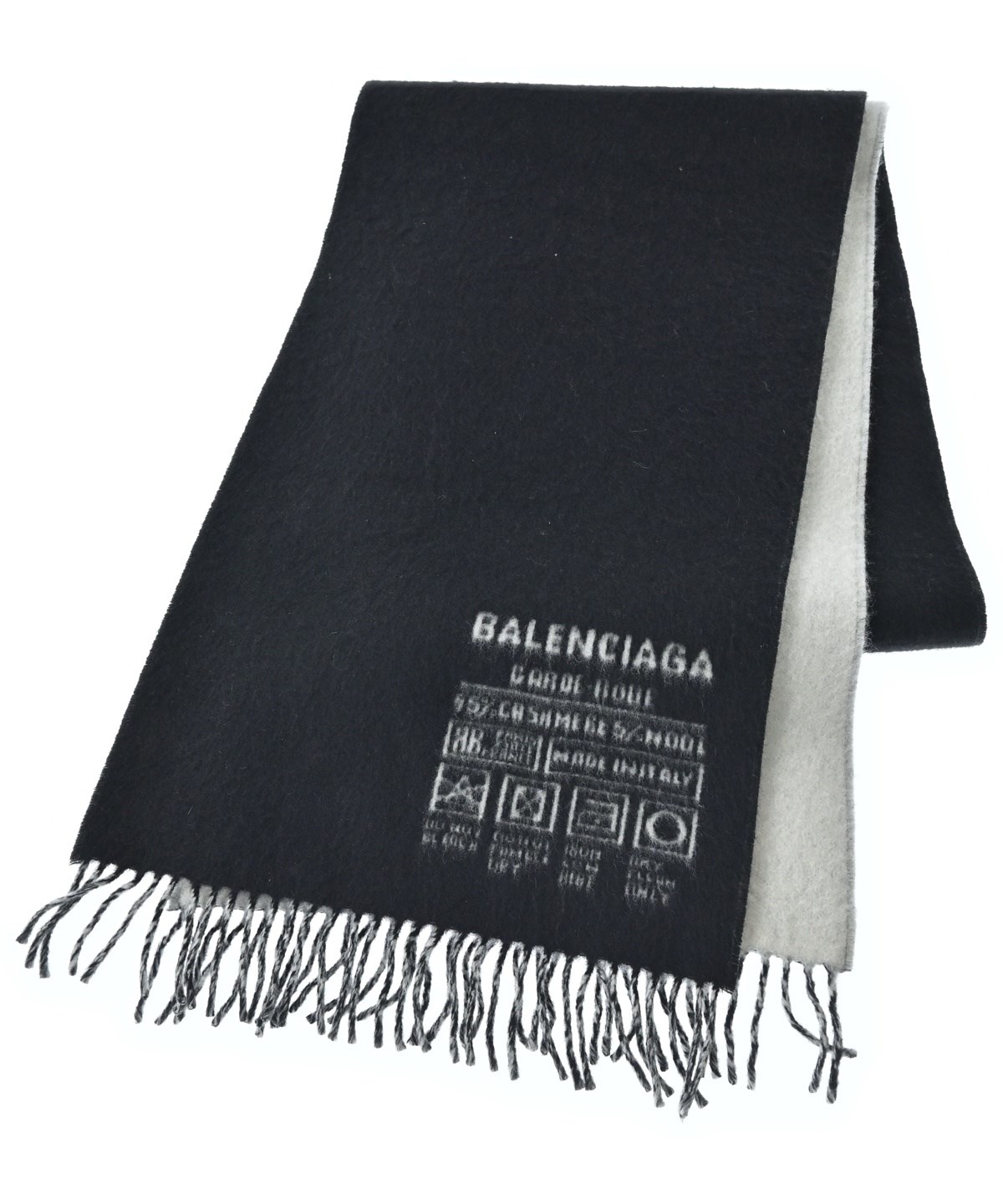 バレンシアガ マフラー BALENCIAGA（バレンシアガ）マフラー 黒 サイズ:- レディース