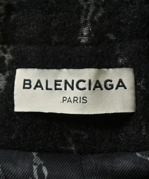 BALENCIAGA（バレンシアガ）ステンカラーコート 黒 サイズ:34(XXS位) レディース/2200664813017
