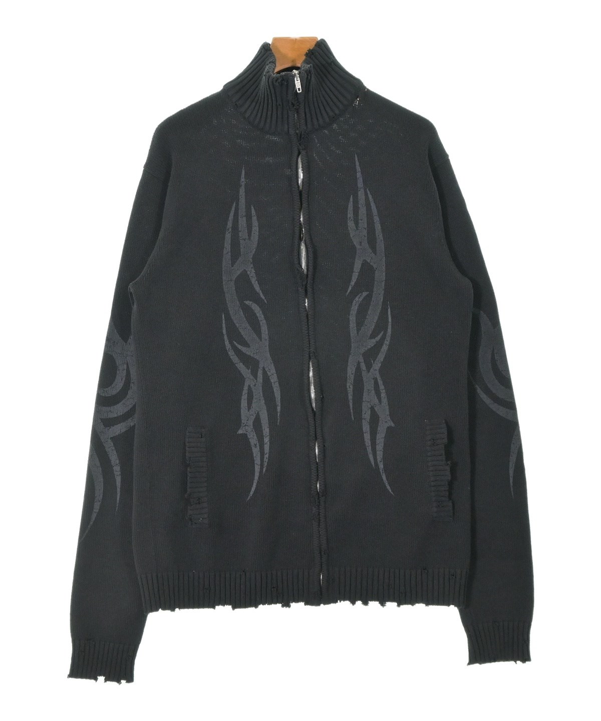 BALENCIAGA（バレンシアガ）カーディガン 黒 サイズ:S メンズ