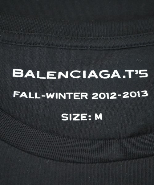 BALENCIAGA（バレンシアガ）Tシャツ・カットソー 黒 サイズ:M メンズ/2200667734036