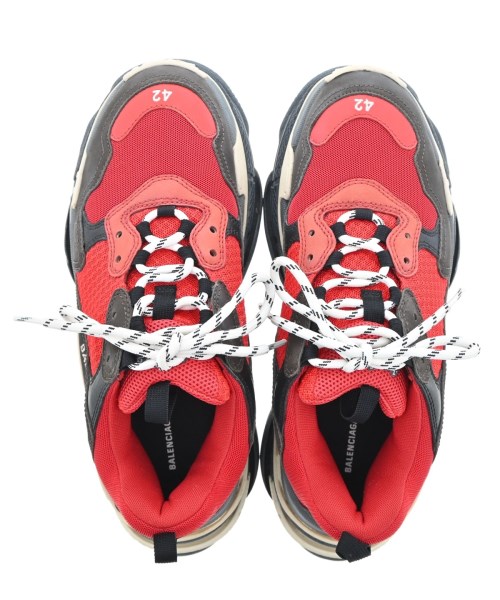 BALENCIAGA（バレンシアガ）スニーカー 赤 サイズ:27.5cm メンズ/2200668327107
