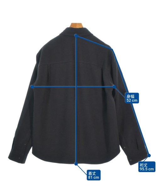 BALENCIAGA（バレンシアガ）カジュアルシャツ 黒 サイズ:46(M位) メンズ/2200668739115