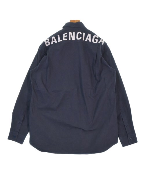 BALENCIAGA（バレンシアガ）カジュアルシャツ 紺 サイズ:38(XL位) メンズ/2200669095104