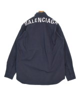 BALENCIAGA（バレンシアガ）カジュアルシャツ 紺 サイズ:38(XL位) メンズ/2200669095104