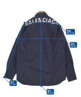 BALENCIAGA（バレンシアガ）カジュアルシャツ 紺 サイズ:38(XL位) メンズ/2200669095104