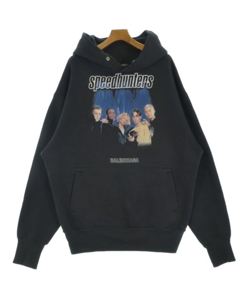 BALENCIAGA(バレンシアガ)パーカー 紺 サイズ:S/2200669095166