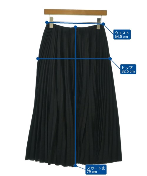 BALENCIAGA（バレンシアガ）ロング・マキシ丈スカート 黒 サイズ:34(XXS位) レディース/2200665687037