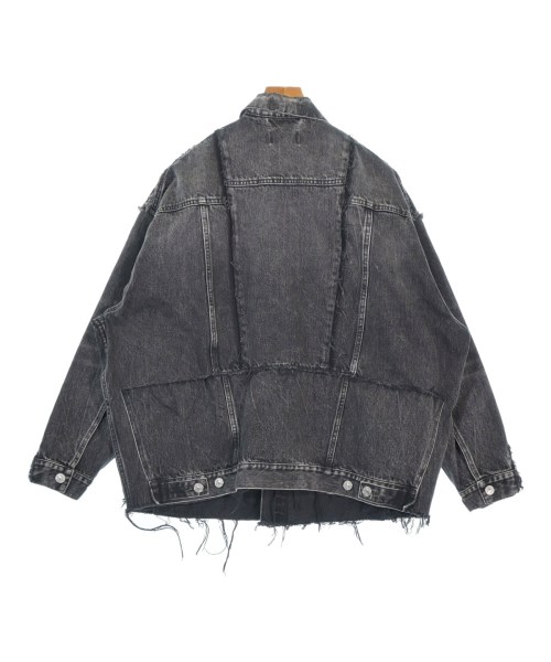 BALENCIAGA（バレンシアガ）デニムジャケット グレー サイズ:L メンズ/2200665687068