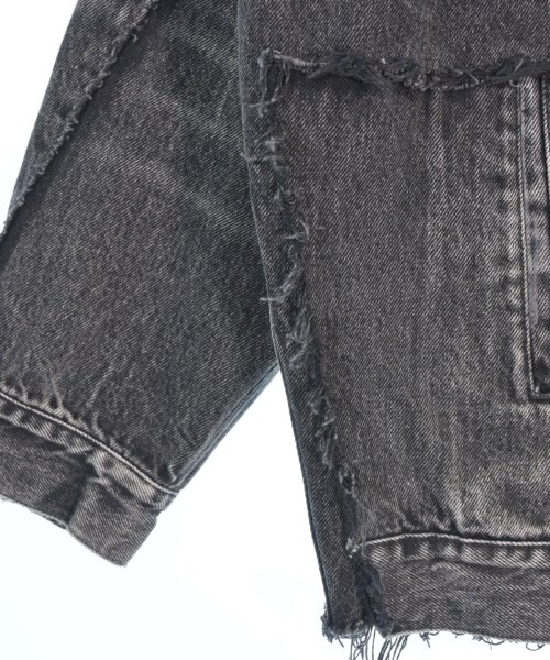 BALENCIAGA（バレンシアガ）デニムジャケット グレー サイズ:L メンズ/2200665687068