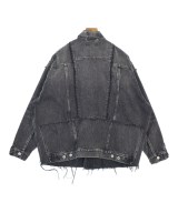 BALENCIAGA（バレンシアガ）デニムジャケット グレー サイズ:L メンズ/2200665687068
