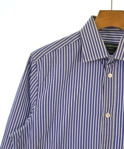 BALENCIAGA（バレンシアガ）カジュアルシャツ 青 サイズ:38(S位) メンズ/2200669716023