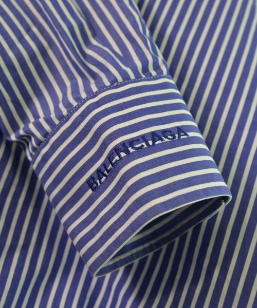 BALENCIAGA（バレンシアガ）カジュアルシャツ 青 サイズ:38(S位) メンズ/2200669716023