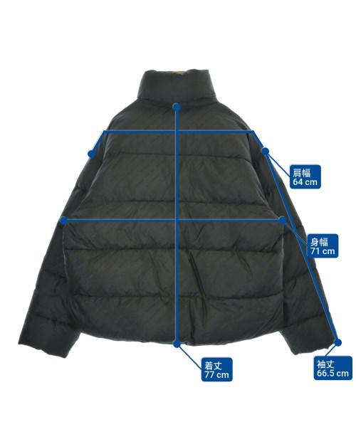 BALENCIAGA（バレンシアガ）ダウンジャケット/ダウンベスト 黒 サイズ:44(S位) メンズ/2200669964059