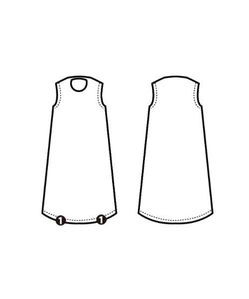 BALENCIAGA（バレンシアガ）ワンピース 紺 サイズ:34(XXS位) レディース/2200669990027