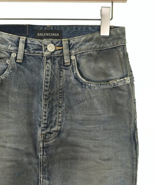 BALENCIAGA（バレンシアガ）ロング・マキシ丈スカート 青 サイズ:34(XXS位) レディース/2200669990102