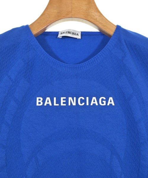 BALENCIAGA（バレンシアガ）Tシャツ・カットソー 青 サイズ:40(M位) レディース/2200668570060