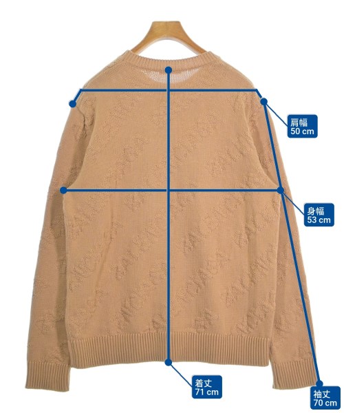 BALENCIAGA（バレンシアガ）ニット・セーター 茶 サイズ:S メンズ/2200670828012