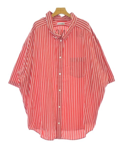 BALENCIAGA(バレンシアガ)ブラウス 赤 サイズ:38(S位)/2200670757015