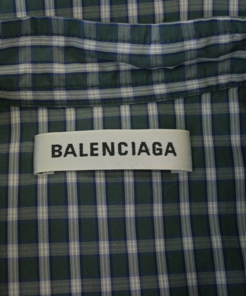 BALENCIAGA（バレンシアガ）ブラウス 緑 サイズ:36(XS位) レディース/2200670757022