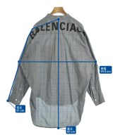BALENCIAGA（バレンシアガ）ブラウス グレー サイズ:34(XS位) レディース/2200670757039