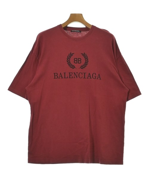BALENCIAGA(バレンシアガ)Tシャツ・カットソー 赤 サイズ:M/2200670757053