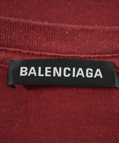 BALENCIAGA（バレンシアガ）Tシャツ・カットソー 赤 サイズ:M メンズ/2200670757053