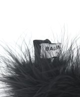 BALENCIAGA（バレンシアガ）マフラー 黒 サイズ:- レディース/2200670757312