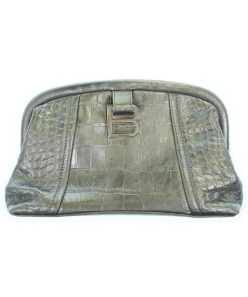 BALENCIAGA(バレンシアガ)クラッチバッグ シルバー サイズ:-/2200670757527