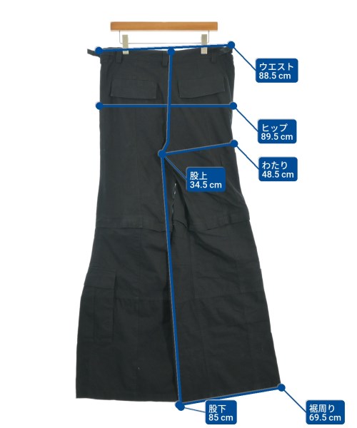 BALENCIAGA（バレンシアガ）カーゴパンツ 黒 サイズ:M メンズ/2200671195076