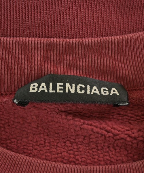 BALENCIAGA（バレンシアガ）スウェット 赤 サイズ:L レディース/2200671919177