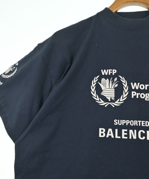 BALENCIAGA（バレンシアガ）Tシャツ・カットソー 紺 サイズ:L メンズ/2200672001031