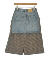 BALENCIAGA（バレンシアガ）ひざ丈スカート 茶 サイズ:34(XXS位) レディース/2200672108020