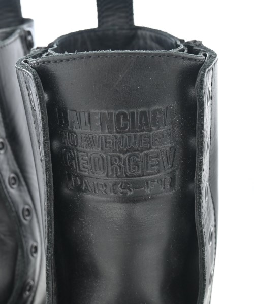 BALENCIAGA（バレンシアガ）ブーツ 黒 サイズ:EU42(27cm位) メンズ/2200672057014