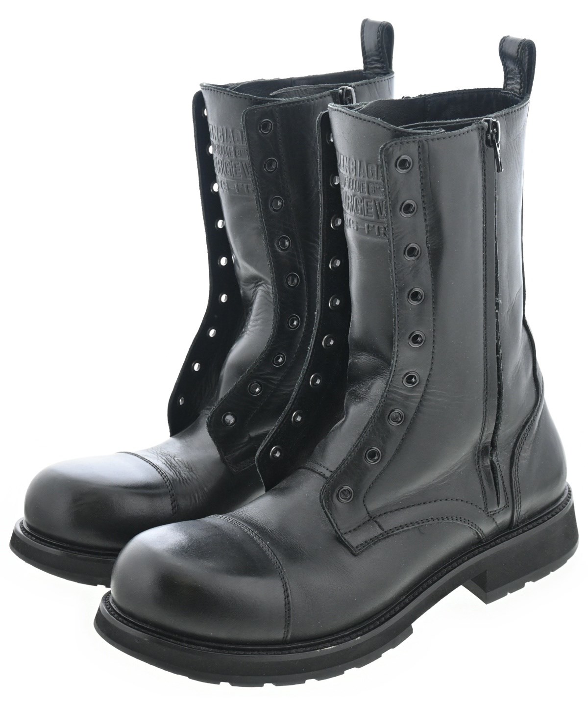 BALENCIAGA（バレンシアガ）ブーツ 黒 サイズ:EU42(27cm位) メンズ