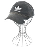 BALENCIAGA（バレンシアガ）キャップ 黒 サイズ:L メンズ/2200672404023