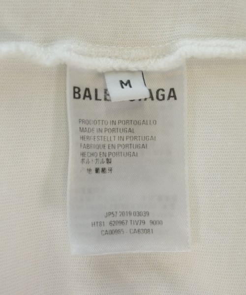 BALENCIAGA（バレンシアガ）Tシャツ・カットソー 白 サイズ:M メンズ/2200731339013