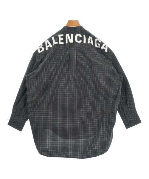 BALENCIAGA（バレンシアガ）カジュアルシャツ 紺 サイズ:34(XXS位) レディース/2200731417155