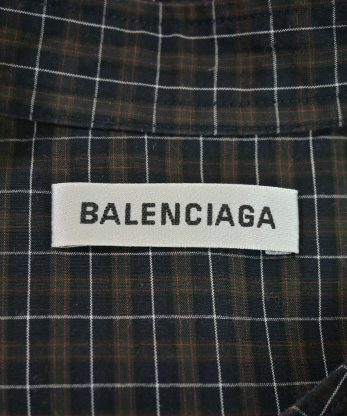 BALENCIAGA（バレンシアガ）カジュアルシャツ 紺 サイズ:34(XXS位) レディース/2200731417155