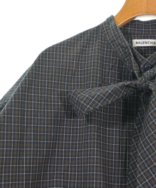 BALENCIAGA（バレンシアガ）カジュアルシャツ 紺 サイズ:34(XXS位) レディース/2200731417155