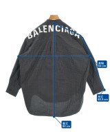 BALENCIAGA（バレンシアガ）カジュアルシャツ 紺 サイズ:34(XXS位) レディース/2200731417155