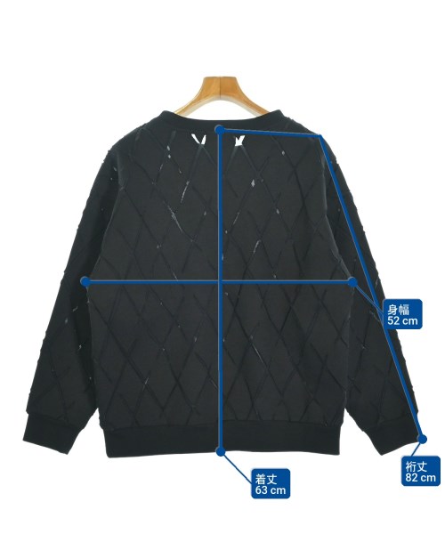 BALENCIAGA（バレンシアガ）スウェット 黒 サイズ:M メンズ/2200731679065
